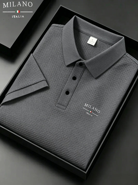 Men'S Short-Sleeved Polo Shirt