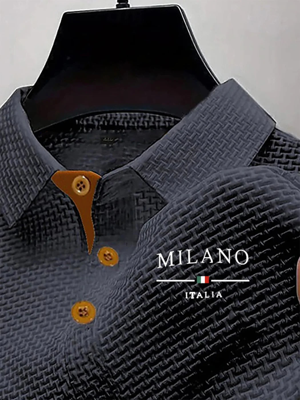 Men'S Short-Sleeved Polo Shirt