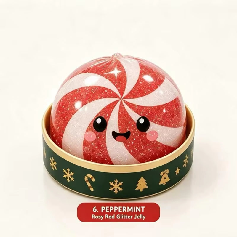 2026 Christmas Dumpling Squishy Snowman Elk Santa Claus Squeeze Ball with Box Stress Relief Merry Christmas New Year XMAS Gift