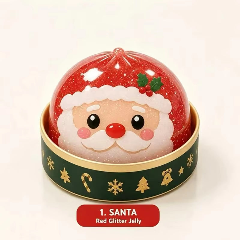 2026 Christmas Dumpling Squishy Snowman Elk Santa Claus Squeeze Ball with Box Stress Relief Merry Christmas New Year XMAS Gift