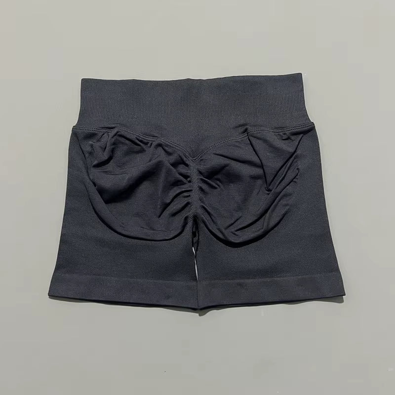 Shorts 4.5" Women Fitness Sports Biker Shorts Low Waist Gym Short Workout Scrunch Butt Yoga Seamless Leggings