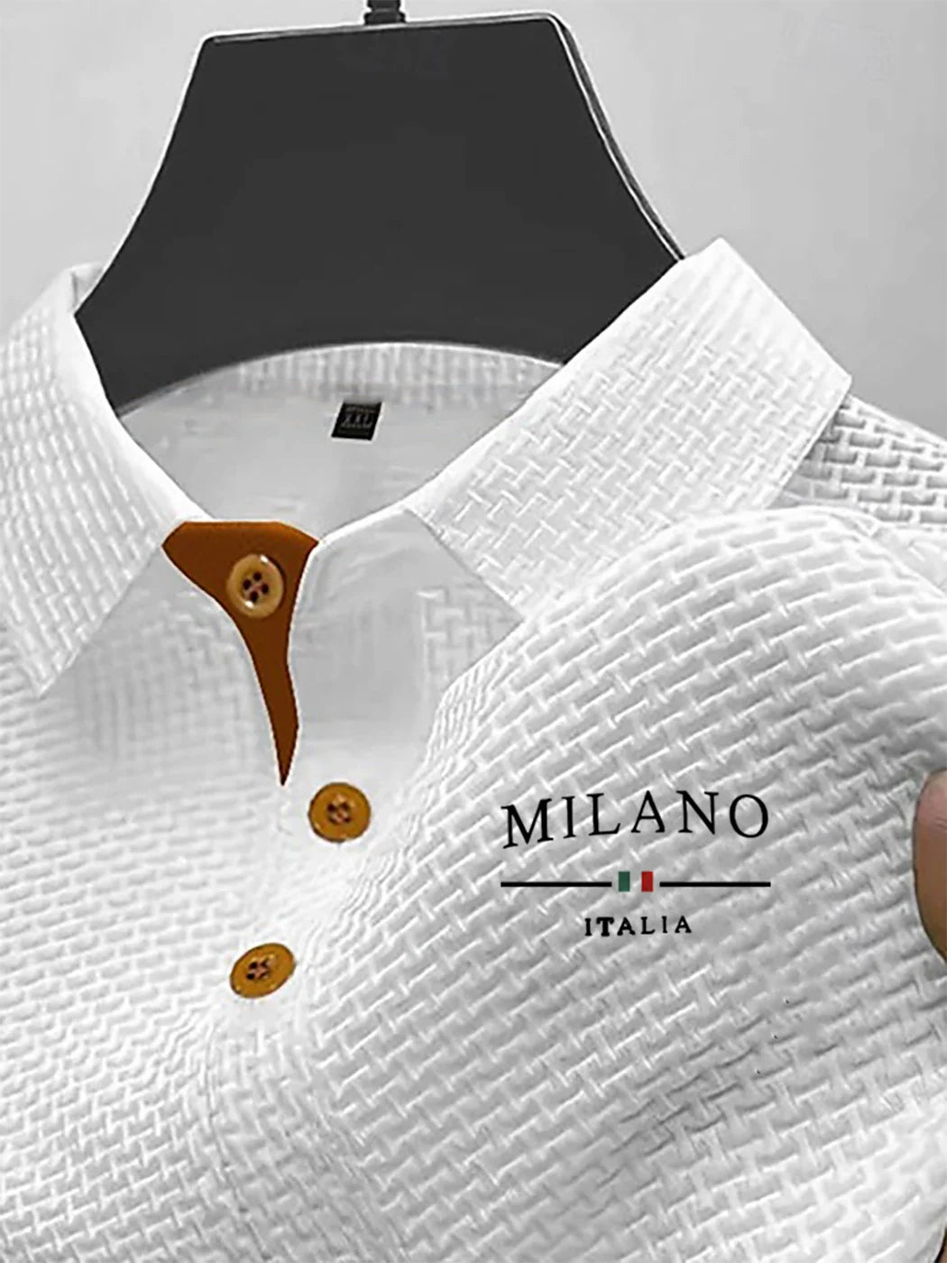 Men'S Short-Sleeved Polo Shirt